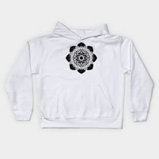 Fractal Mandala Kids Hoodie